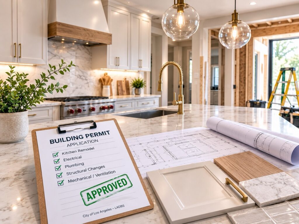 Do You Need a Permit to Remodel a Kitchen in Woodland Hills?